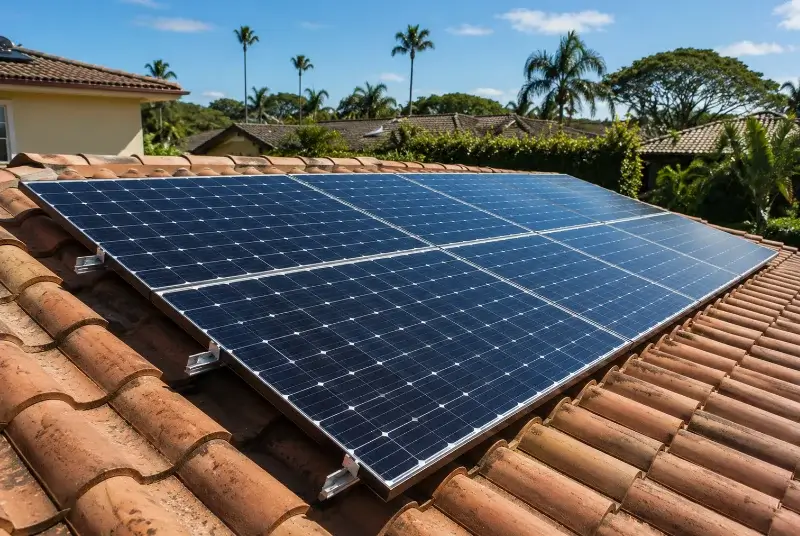 Installation de panneaux solaires à Chalabre
